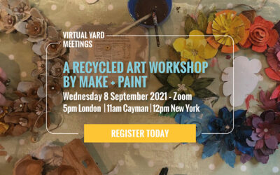 A Recycled Art Workshop by Make + Paint