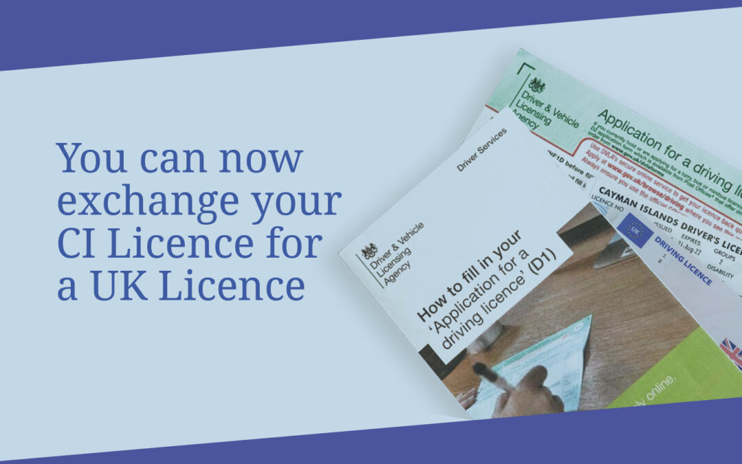 EXCHANGE TO A UK DRIVER’S LICENCE