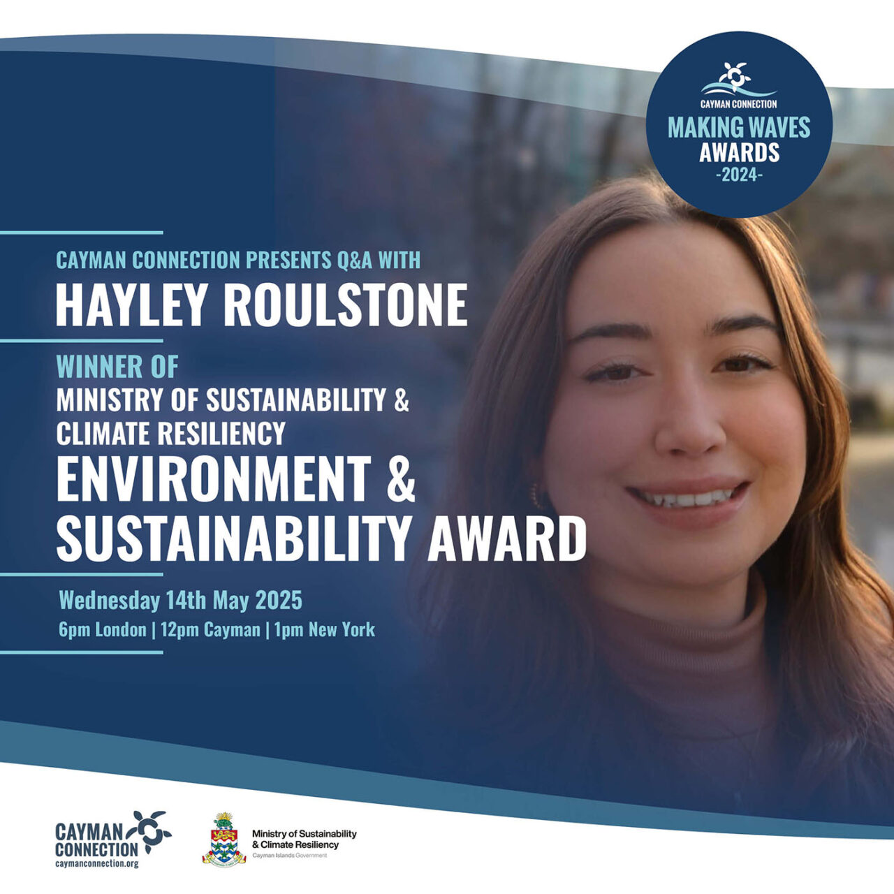 Q&A with Hayley Roulstone / 14th May 2025 - Cayman Connection